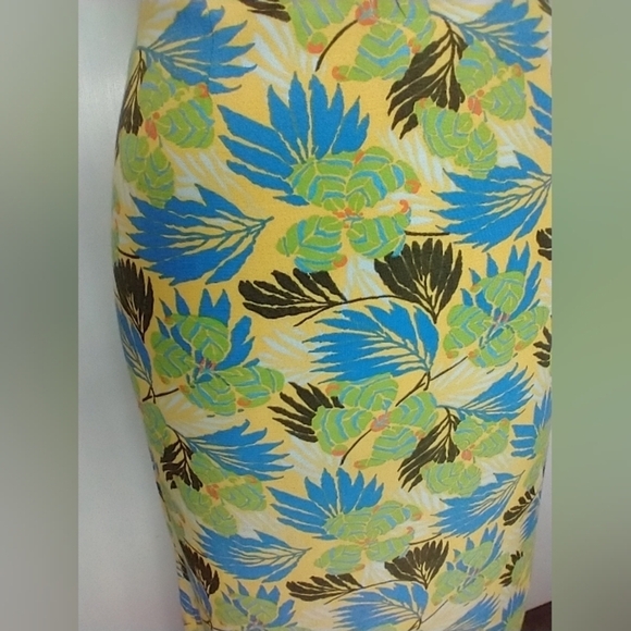 VINTAGE FLAX WRAP SKIRT - Picture 8 of 10